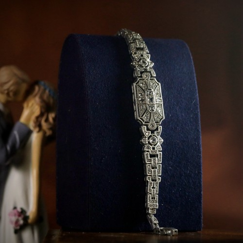 Bracelet argenté antique art - antique,