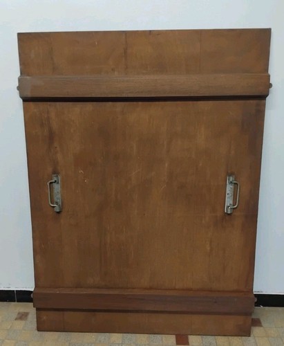 Ancien volet porte avec 2 - volet, de