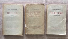 Jean Giraudoux / Grasset (1942-1943) / Lot de 3 livres