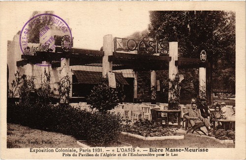 Cpa paris expo coloniale 1931 - expo,
