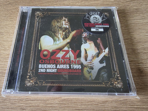 Live ozzy osbourne - cd,