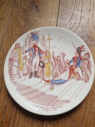 Assiette commémorative fete - assiette,