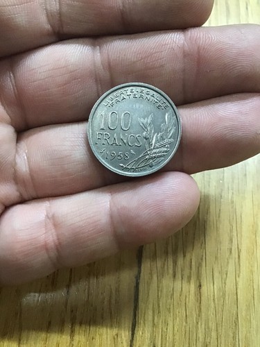 100 francs cochet 1958