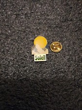 Pin's soleil montagne Mountain sun - Pin Pins Badge Jan23