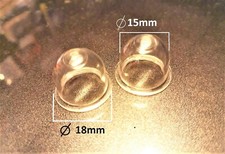 2 POIRES POMPE D'AMORCAGE ESSENCE MODÈLE =15mm TRONÇONNEUSE DÉBROUSSAILLEUSE....