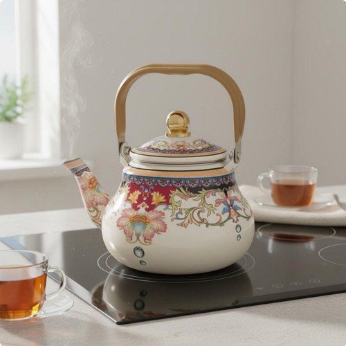 Bouilloire émaillée design - bouilloire,