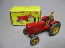 AB580 DINKY TOYS GB MASSEY HARRIS TRACTOR TRACTEUR Ref 300 BON ETAT
