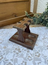 Ancien Porte-Pipe en Bois - Marque Dunhill (4 Places) Vintage