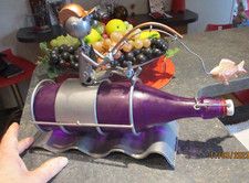 Présentoir à Bouteille Brubaker au Pêcheur a la Ligne Idéal Déco Cabane de Pêche