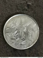 MEDAILLE RELIGIEUSE aluminium SAINT MICHEL 36 MM 4.13 G