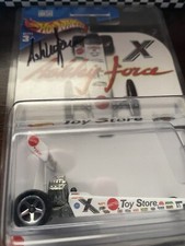 Ashley Force Car Hauler Abd Signed Car