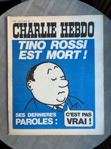Charlie hebdo january - hebdo, n°60