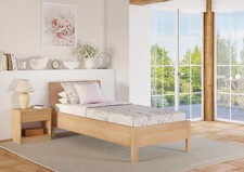 Lit simple non métallique en