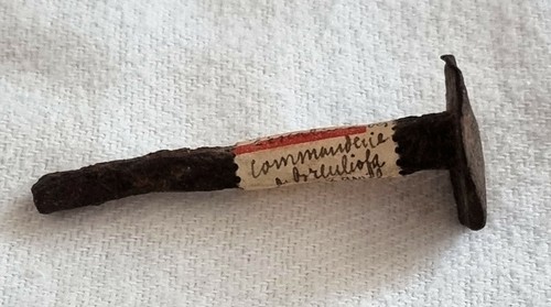 Ancien clou fer - clou, forgÉ