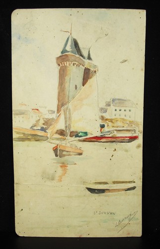 Aquarelle originale signée