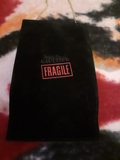 Vintage Mini Sac En Velour Noir Fragile De Jean-Paul Gaultier