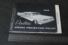 (MN5/G) 1959 PONTIAC Owner protection policy