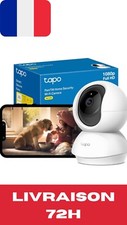 Caméra Surveillance Wifi Intérieur 360 Degrés, 1080P En Temps Réel