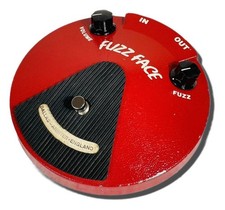 Pédale Jim Dunlop Fuzz Face JHF2 5930 testée et fonctionnelle