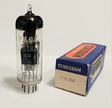 Tube Lampe TUNGSRAM PM 84 OEIL MAGIQUE NOS NIB - Avec sa boîte !