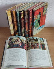 Lot 8 livres: Histoire intégrale de l'Art (Histoire de la peinture) Tomes 1-7, 9
