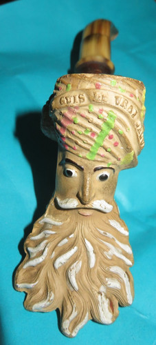 Ancienne pipe terre - ancienne,