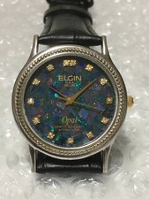 ELGIN El Sinn Opal & 13P Diamond Dial