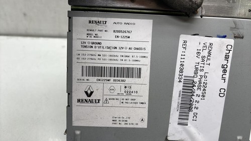 Chargeur renault vel - renault, satis