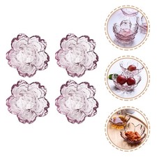  4 PCS Sauce de fleurs Plats
