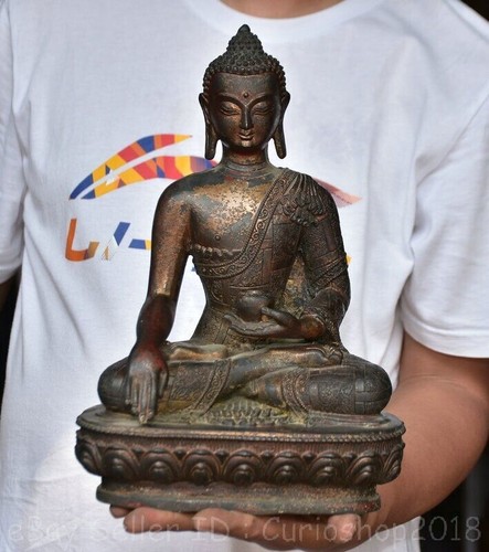 Old chinese bronze - 12",
