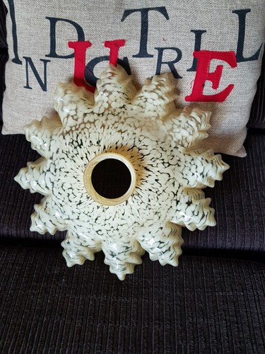 Lustre abat jour opaline - opaline, jaune
