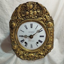 Antique Comtoise morbier movement with gong chime   PG9