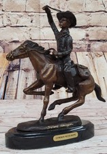 Western Bronze Sculpture "