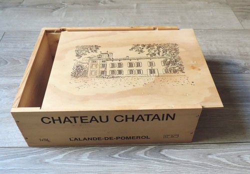 Caisse vin chateau - a,