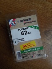 HP 62XL Cartouche d'Encre Noire HP OfficeJet/ENVY 600 Page 20ml NEUF rem C2P05AE