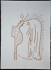 Lithographie de JEAN COCTEAU "