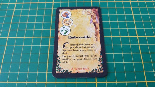 Carte sortilège embrouille - carte,