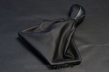 7596084 Levier de Sélection Manuel Vitesses Cuir 6-Gang OEM BMW 3er F30 F34 4er