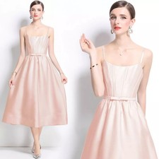 Robe Femme D'Été En Satin