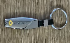 Porte Clé Renault en Métal Twingo Clio Megane Kajar Trafic Captur Espace Scenic