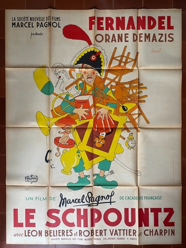 Affiche schpountz marcel - affiche,