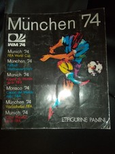 Superbe ALBUM COMPLET PANINI ALLEMAGNE COUPE DU MONDE MUNCHEN 74 BON ETAT