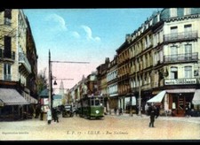 LILLE (59) RESTAURANT "AU COQ LILLOIS" pub BIERE MOTTE-CORDONNIER & TRAMWAY H