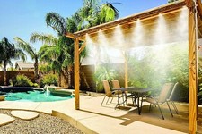 KIT IRRIGATION-BRUMISATEUR DE TERRASSE-15M-18 BUSES-FACILE A INSTALLER-FRAICHEUR