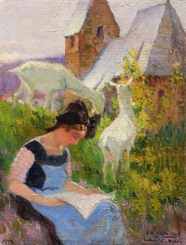 Jules rené hervé painting - jules,