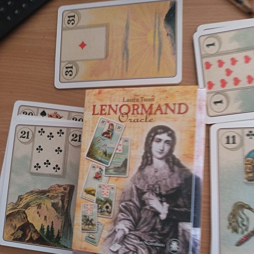Tarot lenormand oracle avec - tarot,