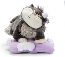 Disney Cendrillon - Lucifer sur Son Matelassé Coussin M Peluche Jouet - 35cm