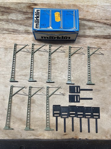 Märklin 7509 lot poteaux - ho, 8