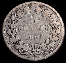 5 Francs 1835 Louis Philippe I
