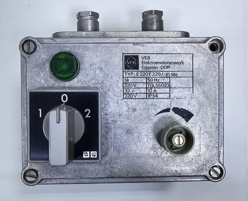 Moteur électrique veb - moteur, eggesin